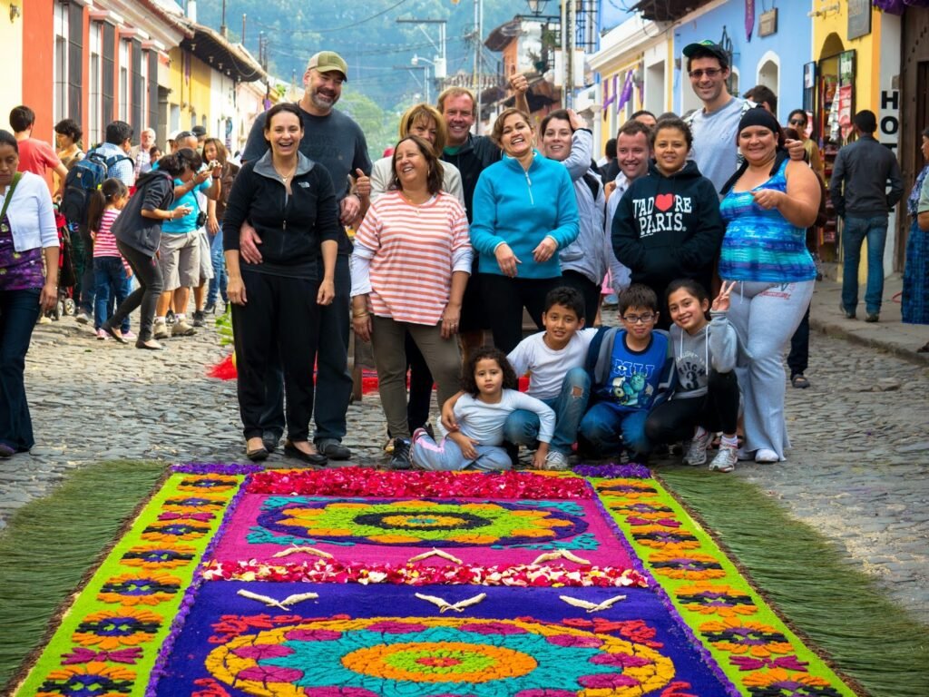 Alfombras of Semana Santa Antigua Guatemala