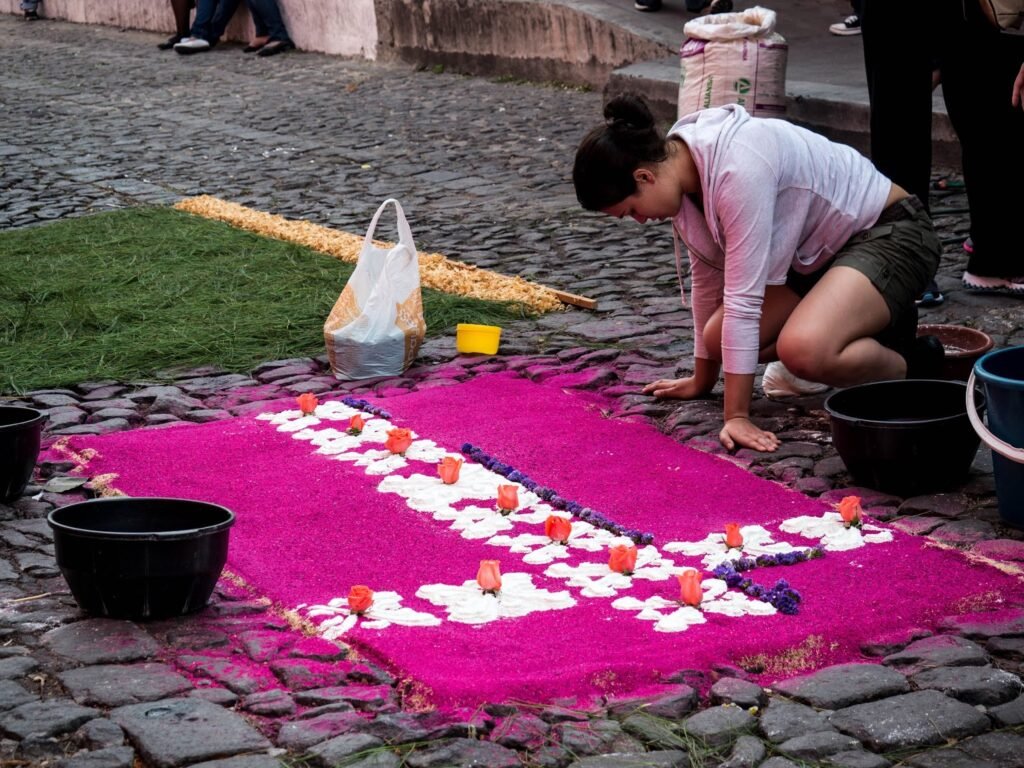 Alfombras Semana Santa Antigua Guatemala 10