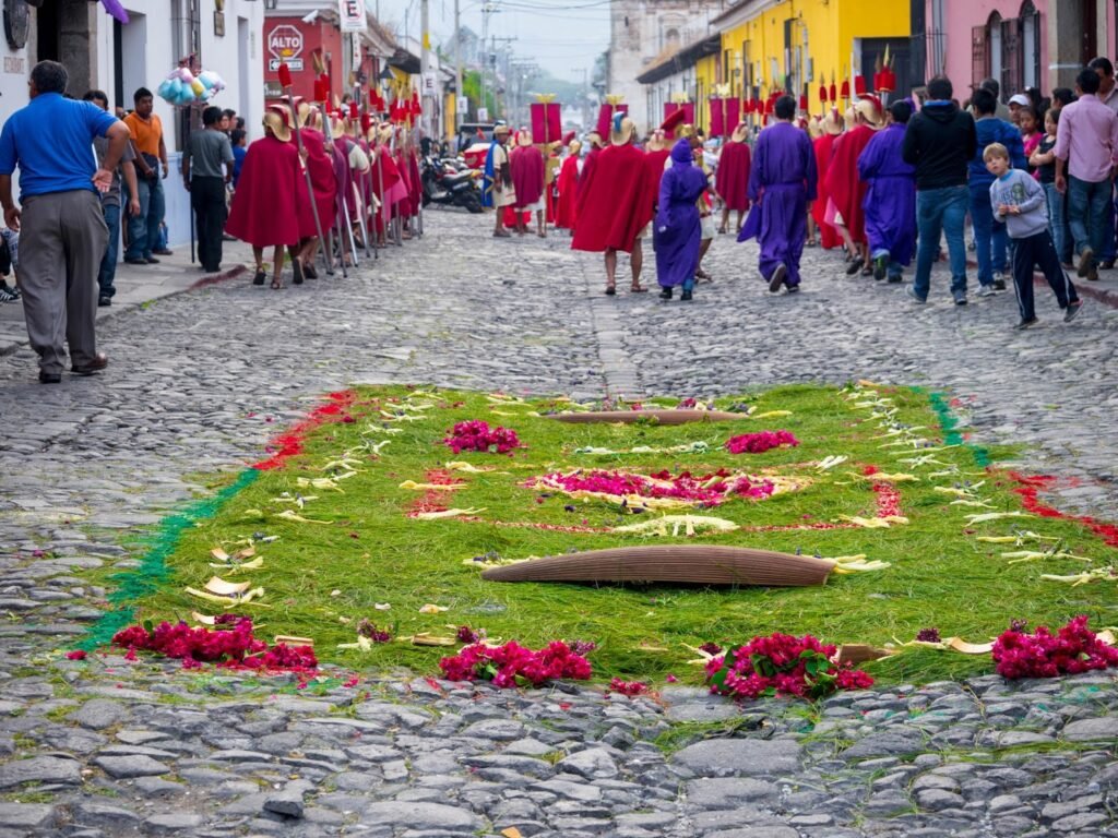 Alfombras Semana Santa Antigua Guatemala 38