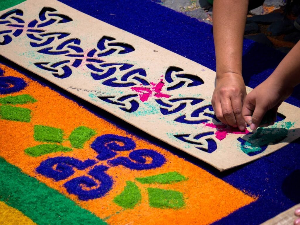 Alfombras Semana Santa Antigua Guatemala 8