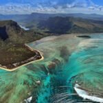 sand falls Mauritius - undersea waterfall - MAHO on Earth Adventure Travel Tours