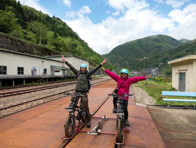 Gattan Go Railway Cycling Japan 28