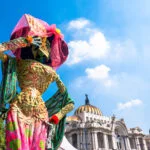 La Calavera Catrina Mexico City Day of Dead Parade 15