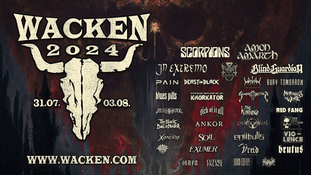 Wacken Open Air Festival 2024 und Cuxhaven – episches Festival Paket
