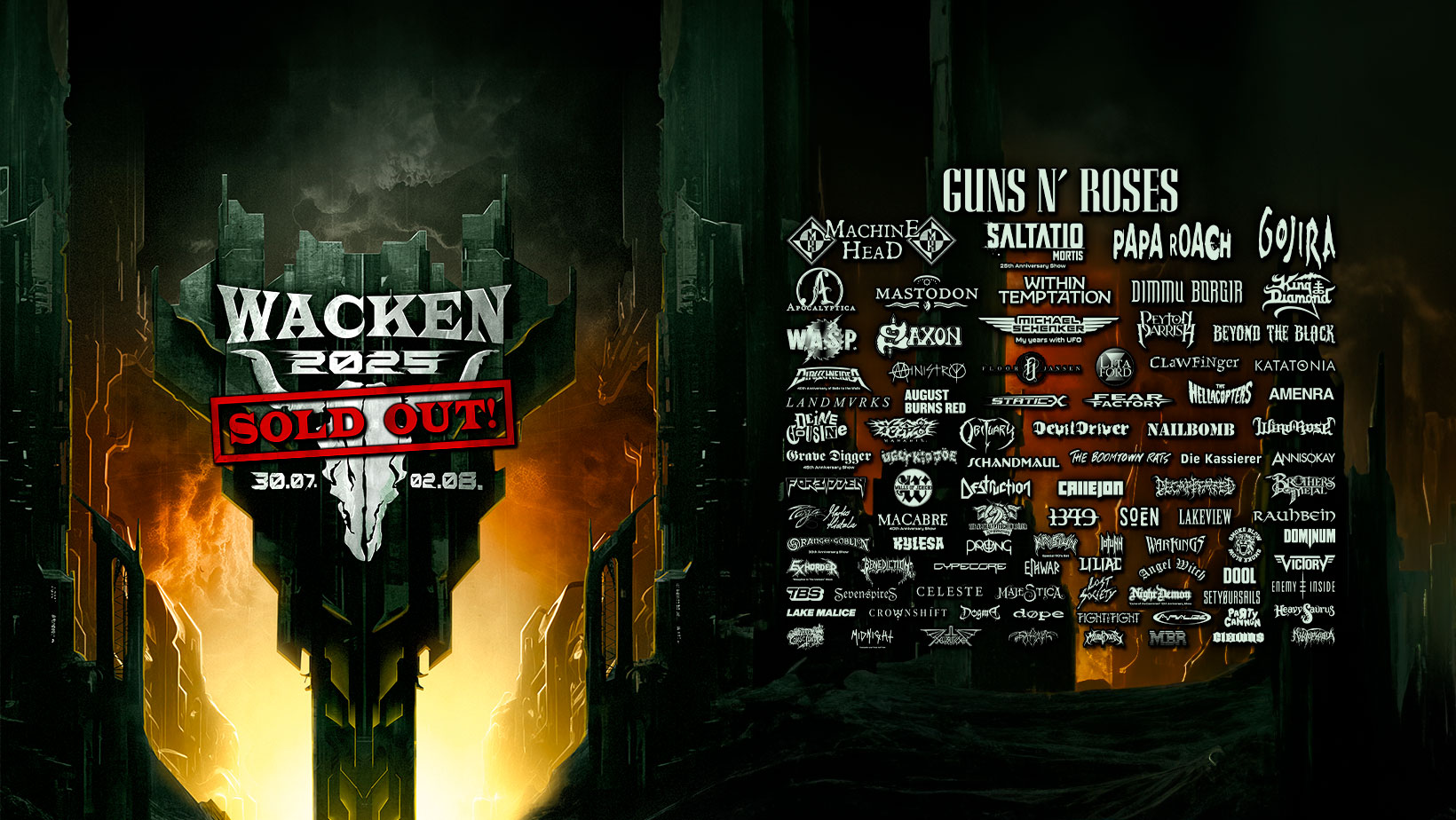 Wacken Open Air 2025 -MAHO on Earth