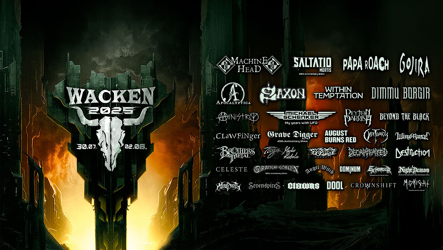 Wacken Open Air 2025 -MAHO on Earth