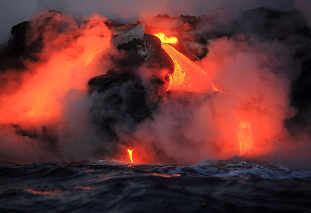 Active Volcanoes of Hawaii
