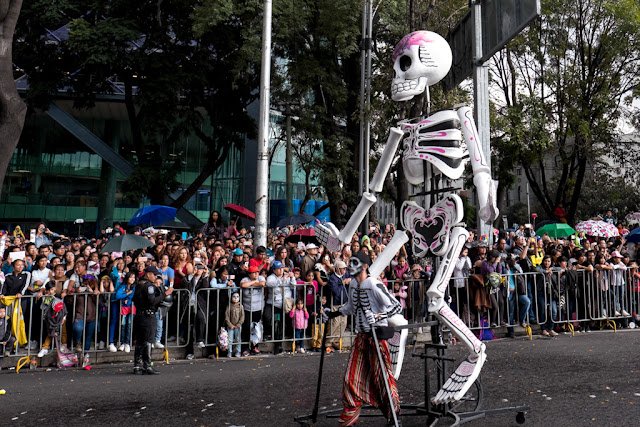 Mexico City Day of Dead Parade 28