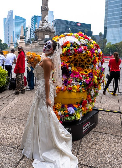 Mexico City Day of Dead Parade 4
