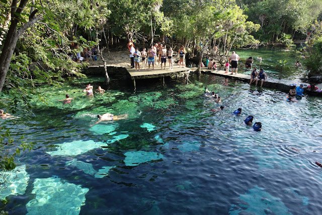 Playa del Carmen Cenote Azul