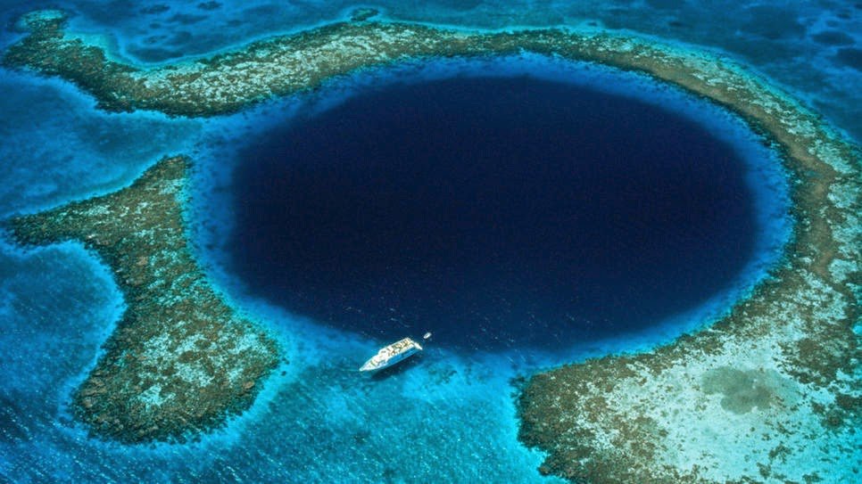 Diving the Great Blue Hole Belize